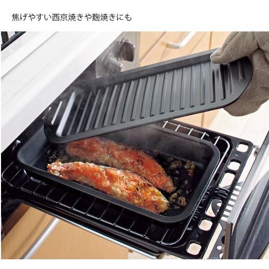 現貨 日本製 下村 不沾烤箱烤盤2件組 不沾烤箱烤盤 (雙層)含鐵蓋 【晴媽好物推薦】