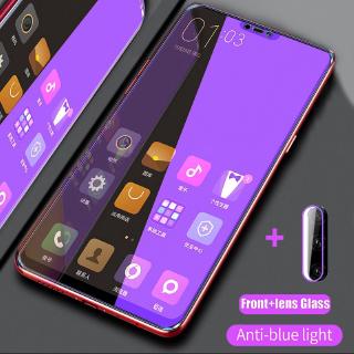 鋼化玻璃華為y7p Y9s Y6s Y9 Prime Y7 P Y6 Y5 Pro 2019防藍光螢幕保護膜+相機保護膜