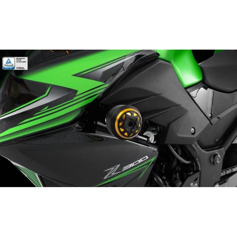 【R.S MOTO】KAWASAKI Z300 15-17年 Safe 車身防倒球 DMV