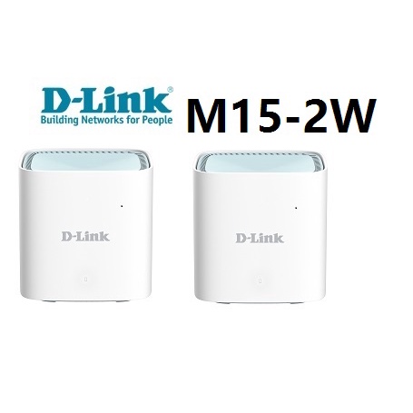 (附發票)D-LINK M15 (2入) AX1500 Wi-Fi 6 雙頻無線路由器 M15/LBNA2
