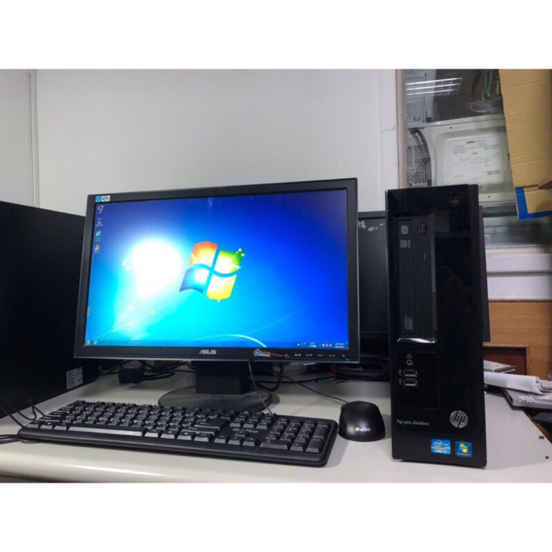 桌機王-二手電腦組，i5 ssd 加24吋熒幕