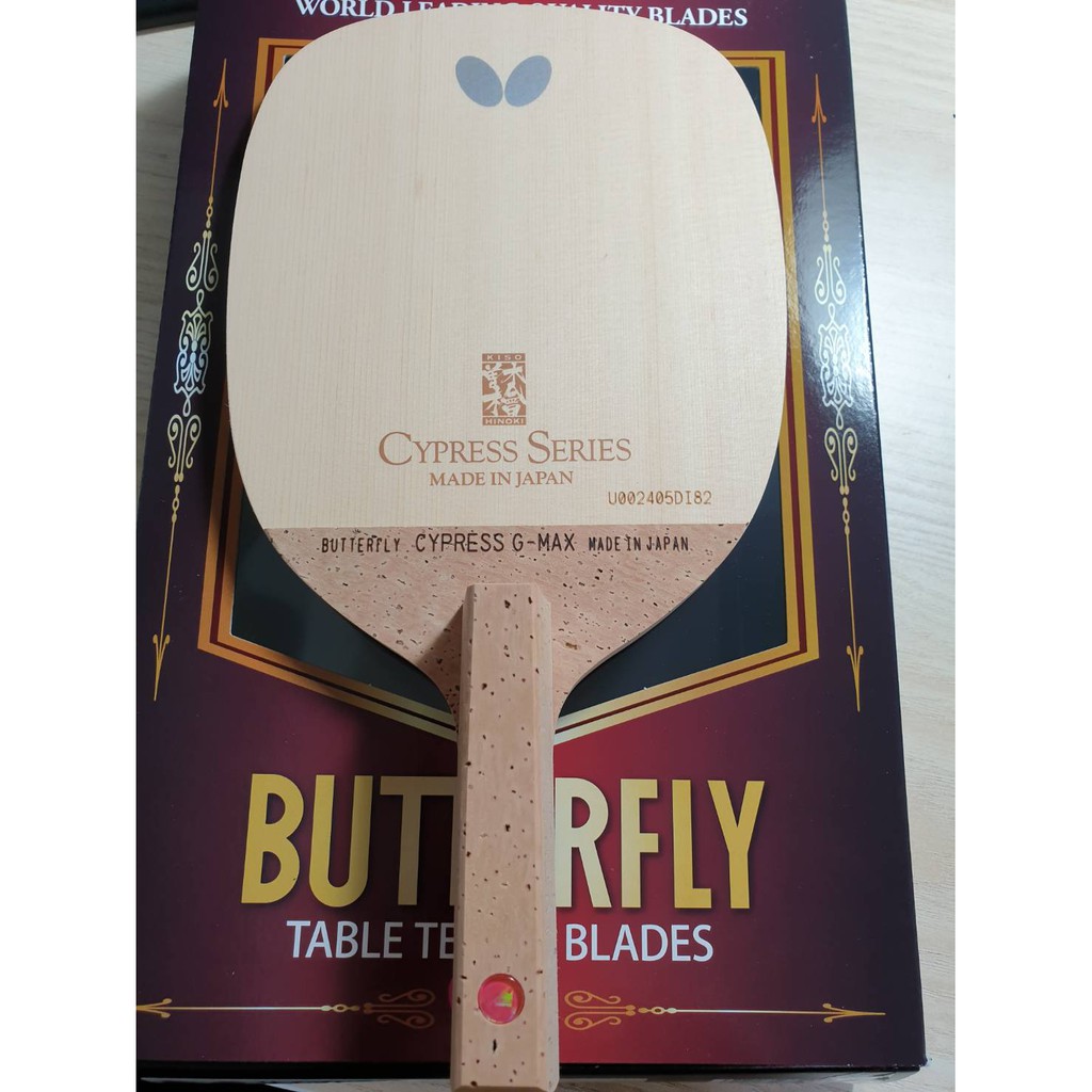 <KUDA桌球><BUTTERFLY  球拍> BUTTERFLY CYPRESS GMAX(圖片僅為代表圖)