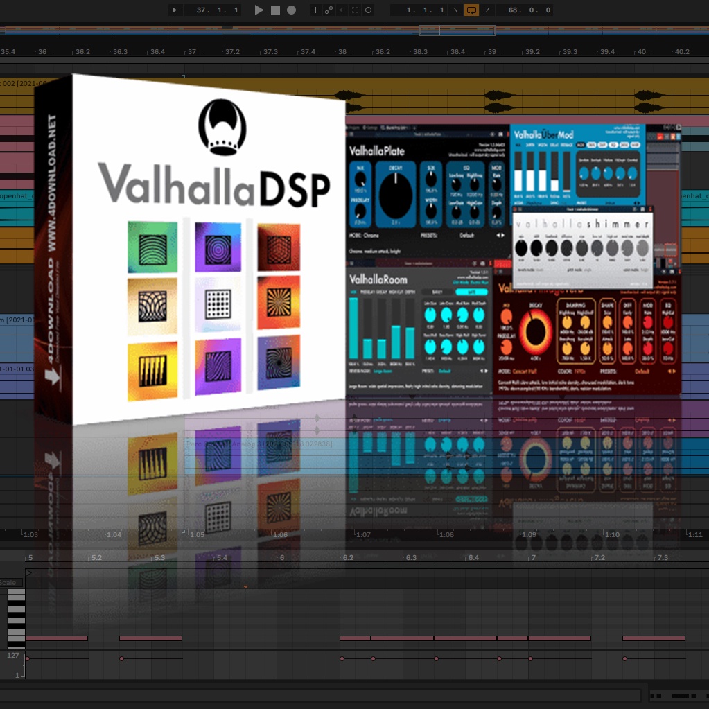 【插件Plugin】ValhallaDSP Bundle 空間效果器 2024最新版本  #錄音#混音#人聲處理