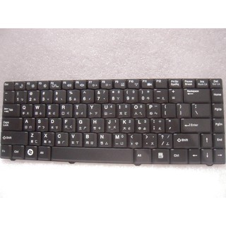 全新原廠Hasee神舟繁體中文鍵盤型號: MP-05693RC-3608 - 黑色