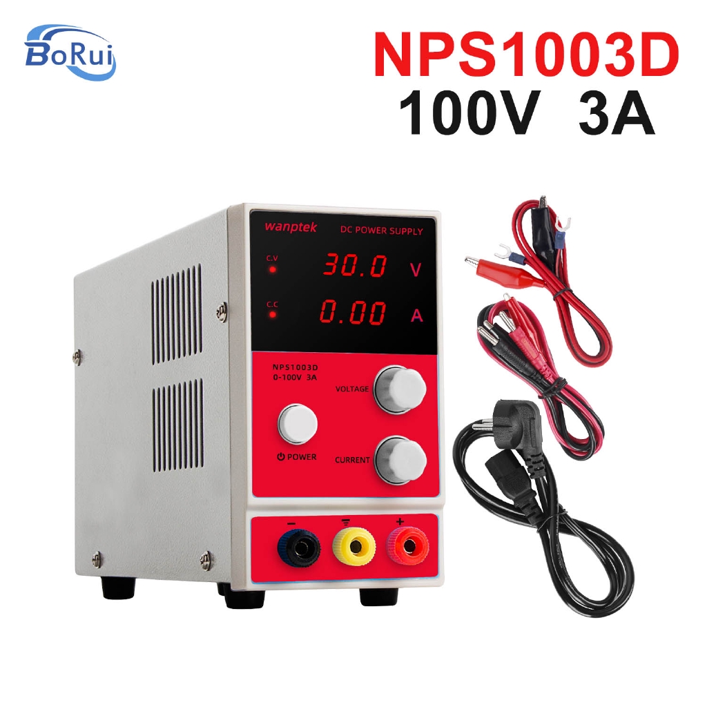 Wanptek Nps1003d 100v 3a 可調直流電源可變穩壓電源調製數字開關直流電源電源供應器 蝦皮購物