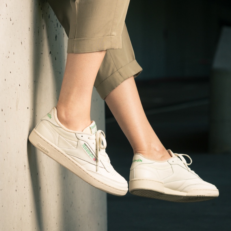 reebok club c 85 vintage green