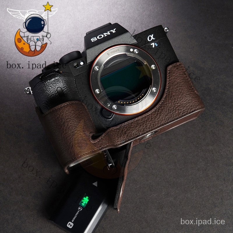 ♕真皮適用於索尼A7M4 A74 A7S3 A1相機包皮套相機套保護套牛皮手柄 9LFZ