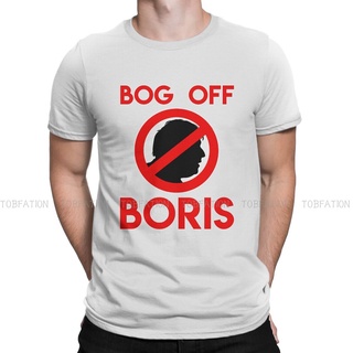 棉質 T 恤 BOG OFF Johnson Hipster T 恤 Boris Johnson U.K Ministe