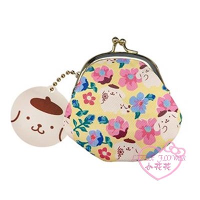 ♥小花花日本精品♥HelloKitty美樂蒂布丁狗大耳狗小碎花鄉村風口金包零錢包 icash 悠遊卡 ~8