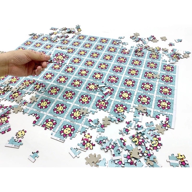村上隆 Jigsaw Puzzle / Murakami.Flowers 村上隆拼圖 小花拼圖