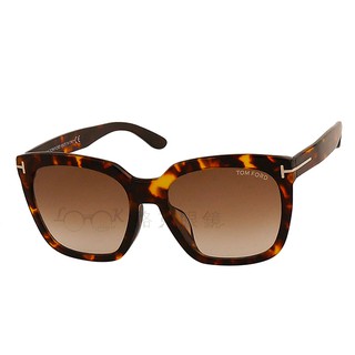 【LOOK路克眼鏡】 TOM FORD 太陽眼鏡 AMARRA 琥珀 方框 茶色漸層 亞洲版 TF502F 52F