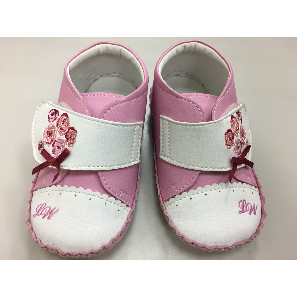 【惡魔公主SH-AA010】（現貨）《二手》小女童 愛的世界 LW幸福花束寶寶鞋 學步鞋 15CM 台灣製