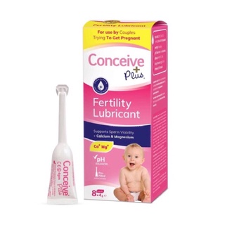 正品 法國 SASMAR Conceive Plus 助孕潤滑劑 8支*4g 潤滑液 凝膠 備孕 備孕潤滑液 備孕潤滑劑