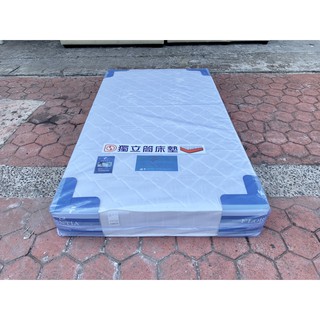 香榭二手傢俱*全新品 單人加大3.5x6.2尺獨立筒彈簧床墊-單人床-軟床墊-套房傢俱-寢具-特價床墊-獨立筒彈簧認證