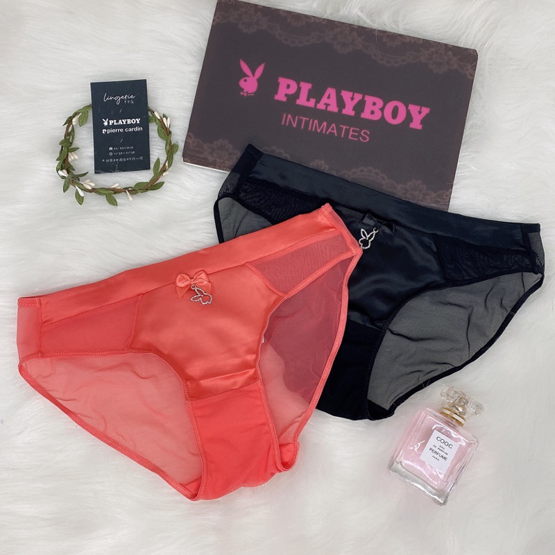 ［Play Boy］性感網狀蕾絲女性內褲