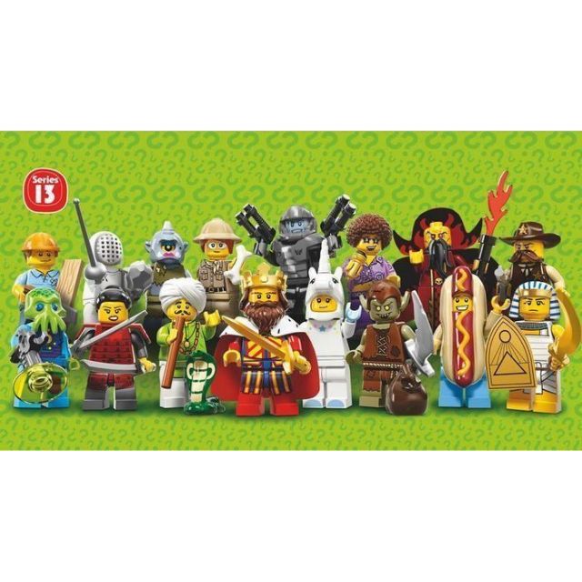 樂高 LEGO 71008 13代人偶包 整套16隻 全新 熱狗人 武士 國王 法師 現貨