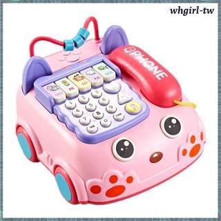 [whgirl] 電話玩具教育扮演鋼琴音樂音樂遊戲手機玩具進行學齡前學習
