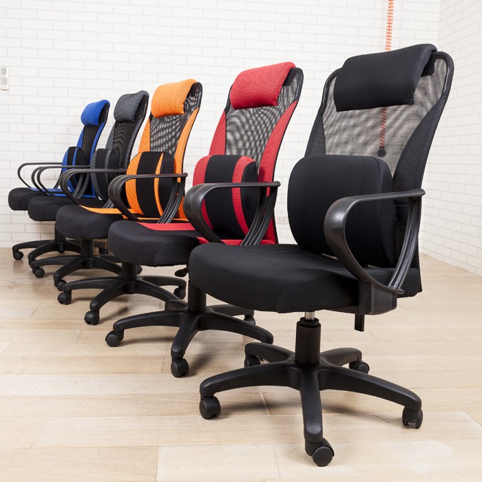 BuyJM 大護腰多功能高背辦公椅 電腦椅 工作椅 電競椅 P-H-CH002