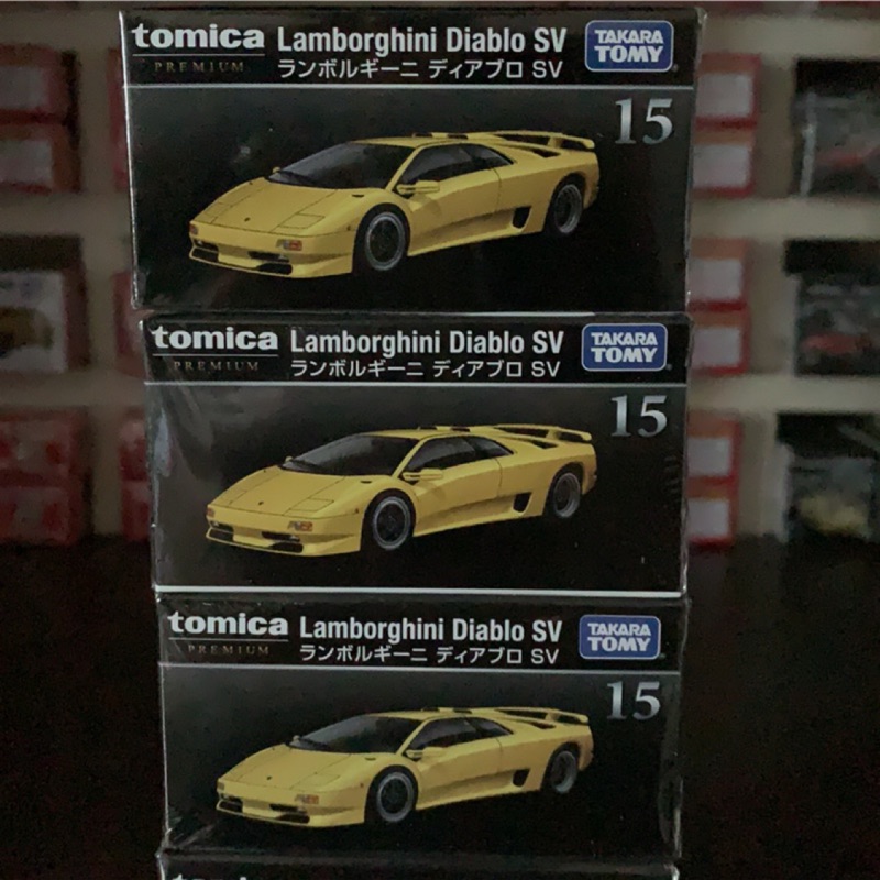 Tomica PREMIUM No.15 2019四月新車 Lamborghini Diablo SV