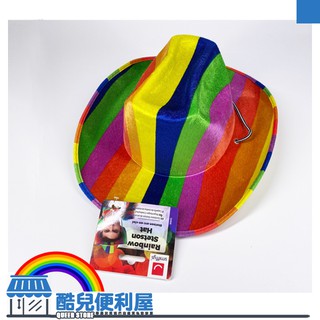 美國 SMIFFYS 彩虹牛仔帽 RAINBOW STETSON HAT 炒熱派對氣氛的裝飾配件