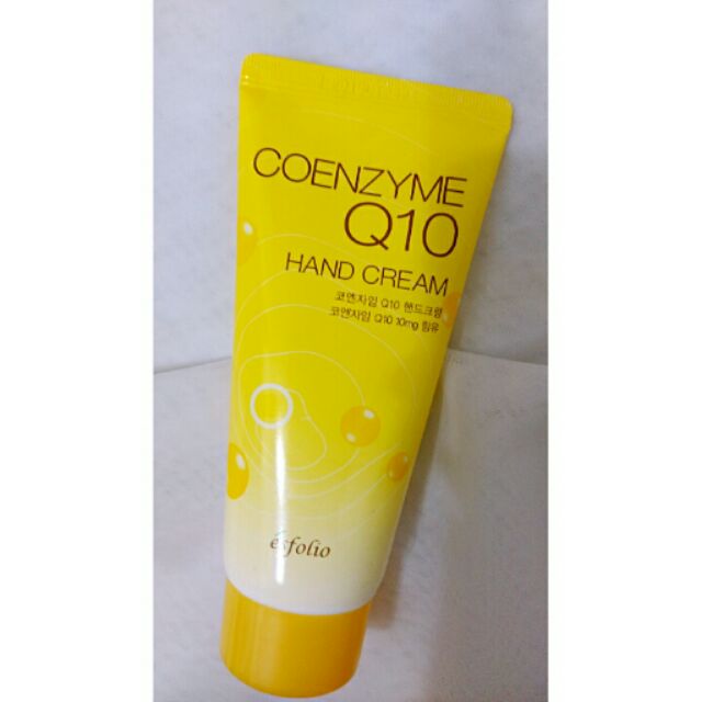 【從韓國帶回】韓國ESFOLIO Coenzyme Q10保濕護手霜 HAND CREAM 100mg