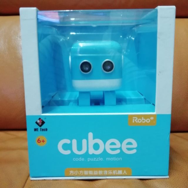 Cubee 方小方 智能益教音樂機器人 舞蹈機器人  APP編程娛樂音樂故事 藍芽喇叭