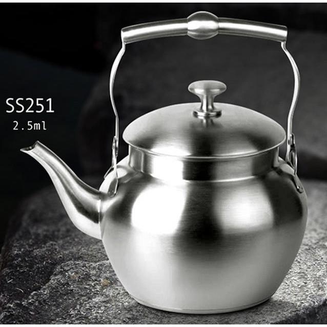 仙德曼 SADOMAIN 304高級不鏽鋼 手工茶壺 2.5L SS251