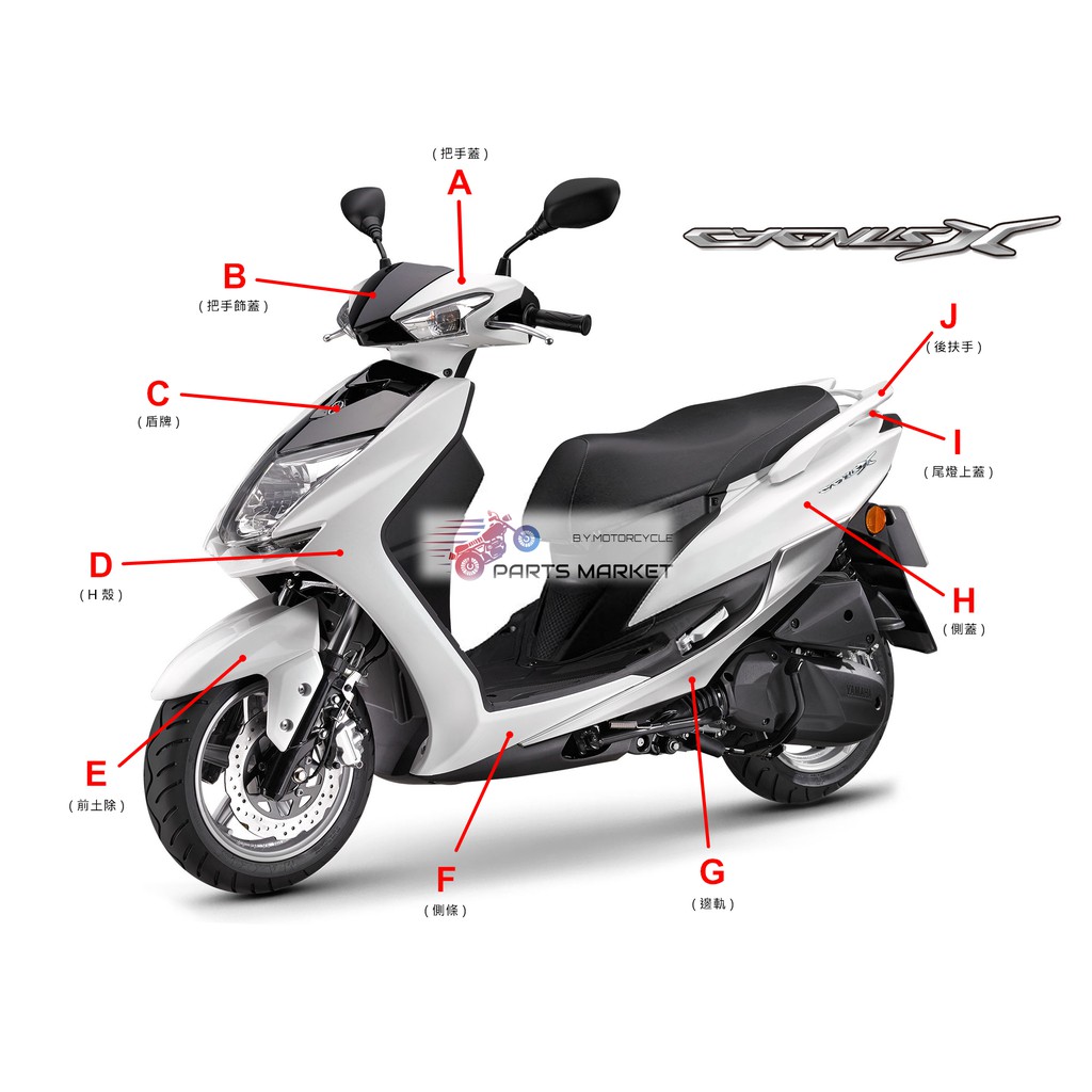 Yamaha 山葉原廠部品四代勁戰原廠全車烤漆件原廠全套烤漆車殼四代戰原廠專用公司貨 蝦皮購物