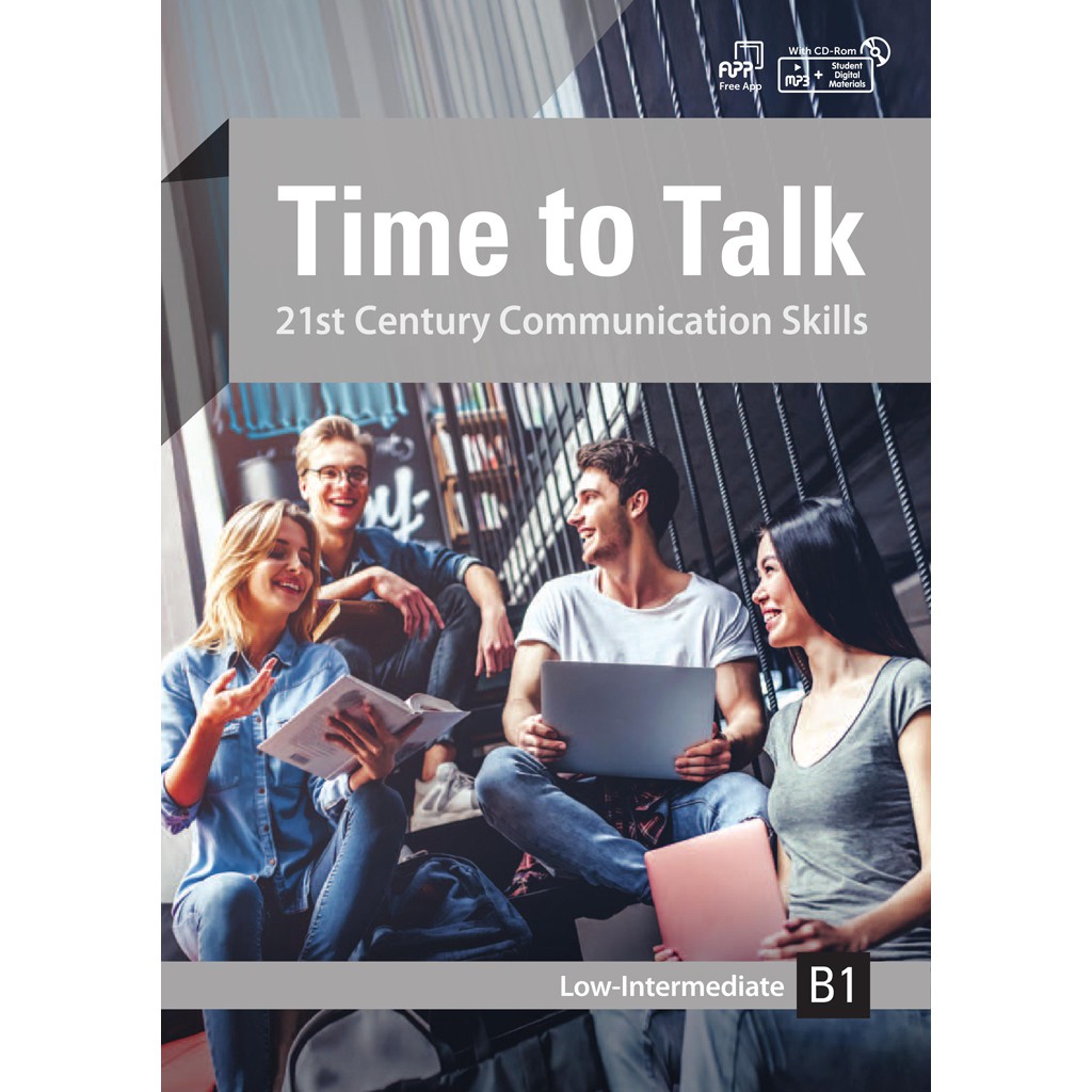 Time to Talk (B1/Low-intermedaite)(with CD-ROM)/Richard O'Neill 文鶴書店 Crane Publishing