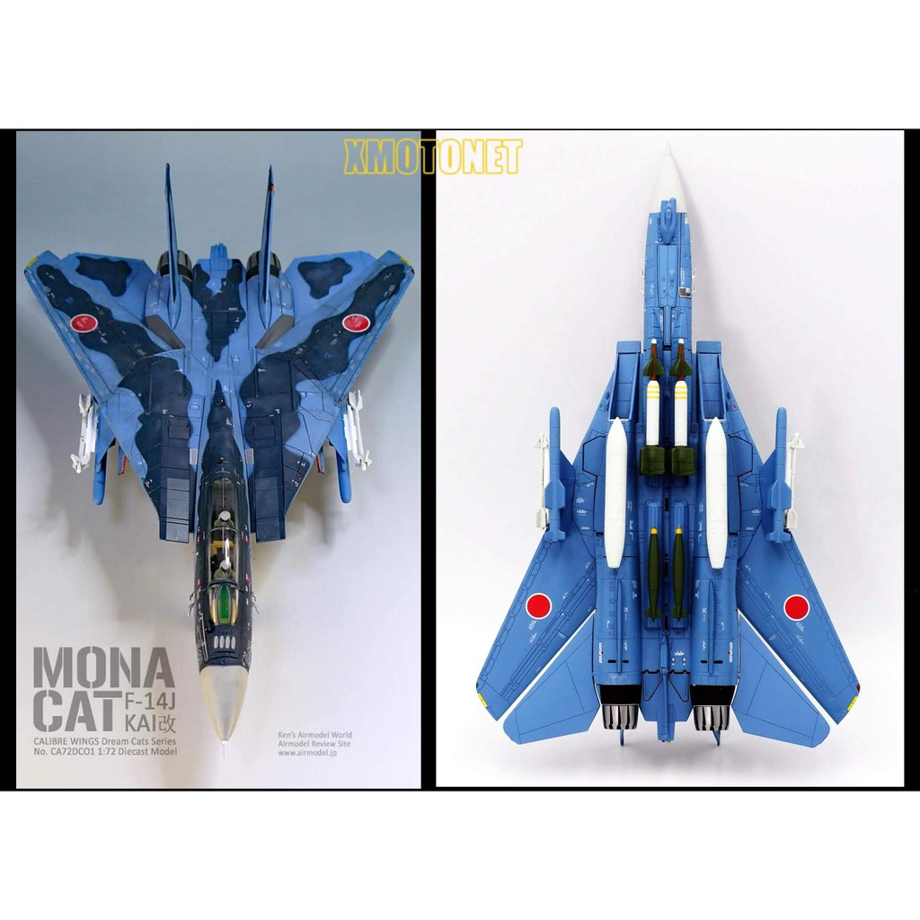 魔玩達人】Calibre Wings 1/72 CA72DC01 F-14J 改Mona Cat 日本空自隊