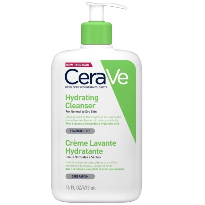【樂森藥局】 CeraVe 適樂膚 輕柔保濕潔膚露 473ML(2025/05) 凝露質地 洗臉