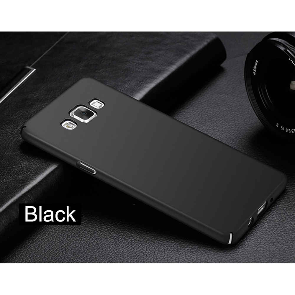 SAMSUNG 三星 Galaxy A5 A3 2016 2017 手機殼超薄硬塑料時尚高品質啞光手機殼