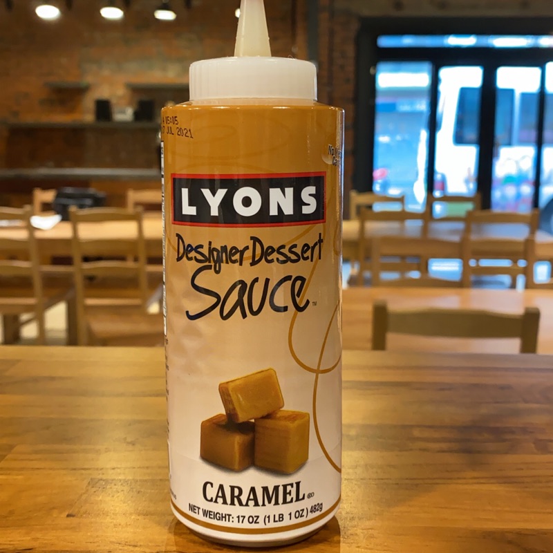&lt;品質家&gt; LYONS 焦糖 裝飾醬 淋醬