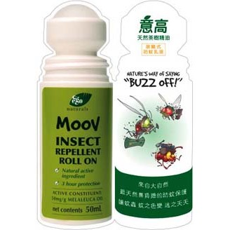 2入 Ego意高 澳洲茶樹防蚊乳液精油 滾輪式 MOOV 防蚊液 登革熱 夏季防蚊 精油 小黑蚊