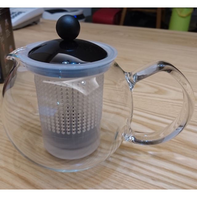 丹麥Bodum ASSAM Tea Press耐熱玻璃泡茶器 濾壓茶壺 泡茶壺  沖茶器 0.5L