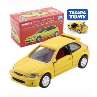 Tomica premium 37 Honda Civic Type R 黃色 TAKARA TOMY 原裝壓鑄微型汽車