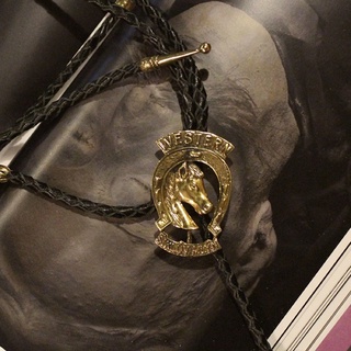 Sting925 STB_04 Bolo Tie 真皮純銀波洛領帶