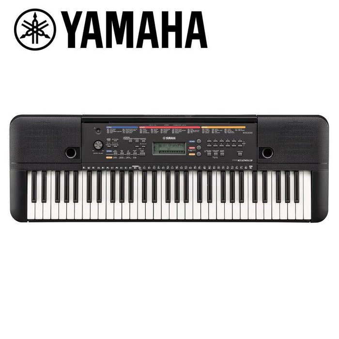 YAMAHA PSR-E263 電子琴(附贈全套配件,特別加贈大延音踏板/鍵盤保養組等超值配件) [唐尼樂器]