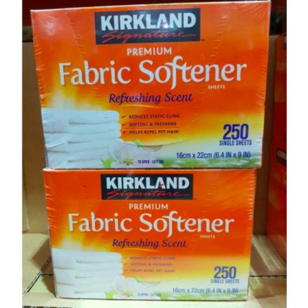 ❤️好市多❤️烘衣柔軟去靜電紙/250張fabric softener 5.0（請勿刷卡🙏）