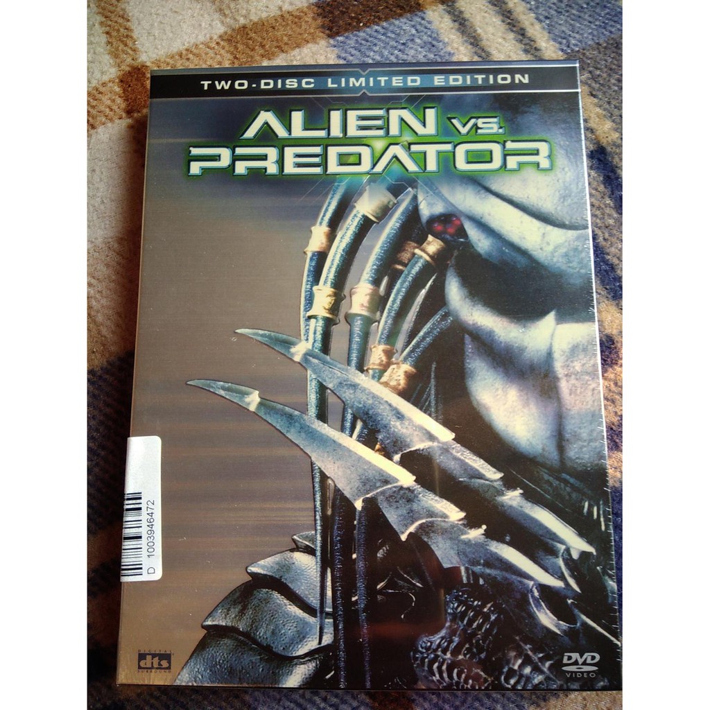 全新未拆正版DVD 異形戰場 DTS雙碟限量特別版 戲院版+加長版 / Alien Vs. Predator 2004
