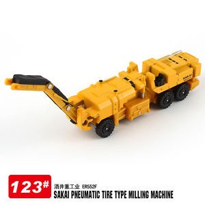 Tomica no.123 SAKAI PENUMATIC TIRE 酒井重工業