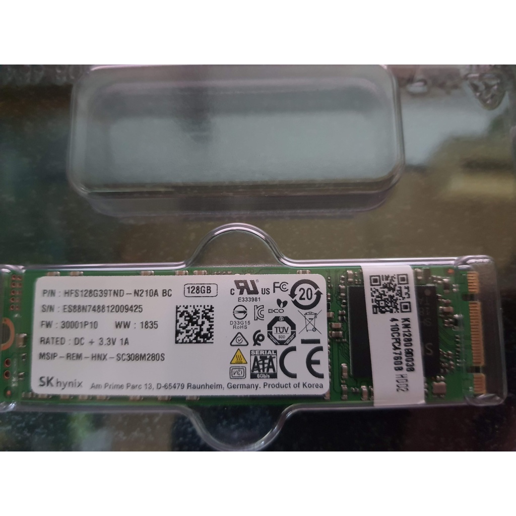 海力士 128GB MLC SATA 6Gbps M.2 2280 固態硬碟