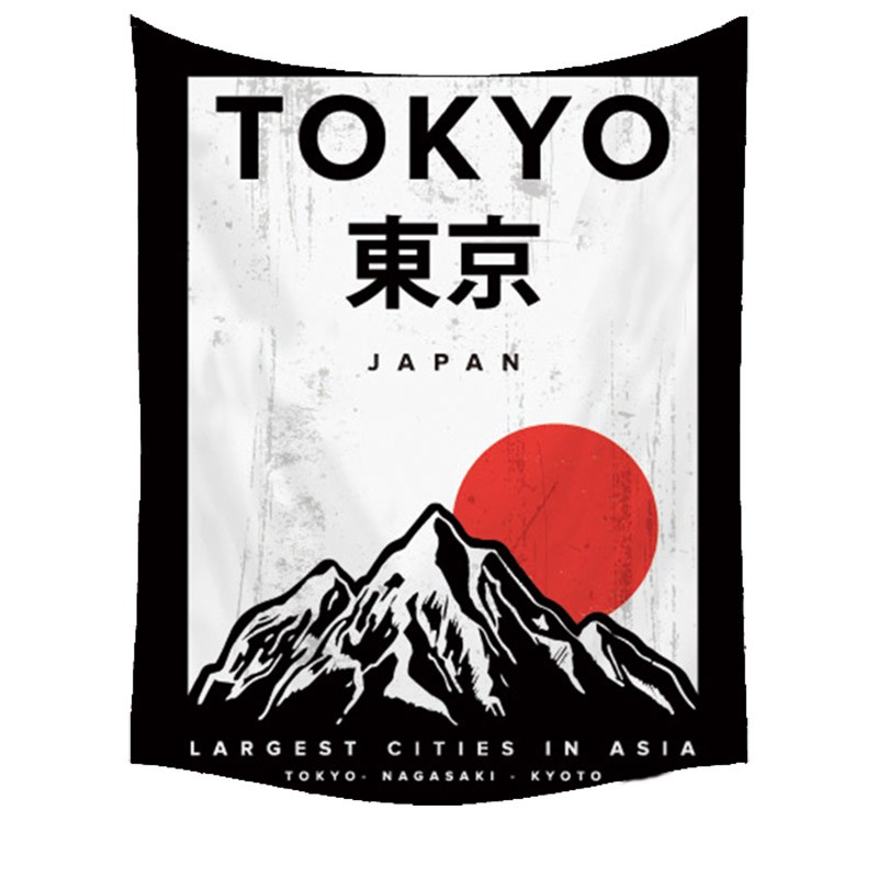 現貨 莉茲家居日式原宿東京背景布青龍白虎歌舞伎宿舍掛布居酒屋門簾拍照背景布ins拍攝布景裝飾掛牆壁窗簾裝飾背景 蝦皮購物