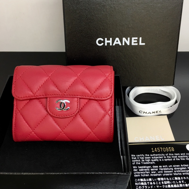 Chanel 3隔層零錢包 名片夾 訂金