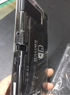NS switch 平版用 水晶殼 可放底座免取下 OLED主機不適用