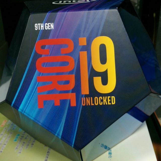 i9-9900K 9900K 原廠空包裝盒 鑽石包裝 此不含CPU  有外盒+足球空包裝+CPU空盒裝