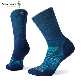 【SmartWool 美國】女款 PhD戶外輕量避震中長襪 靛藍色/S M 登山襪/戶外健行襪/SW001311B25