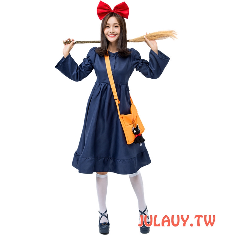 萬聖節日本魔女宅急便琪琪服裝成人兒童日系小魔女cosplay 角色扮演變裝派對舞台表演服裝 蝦皮購物