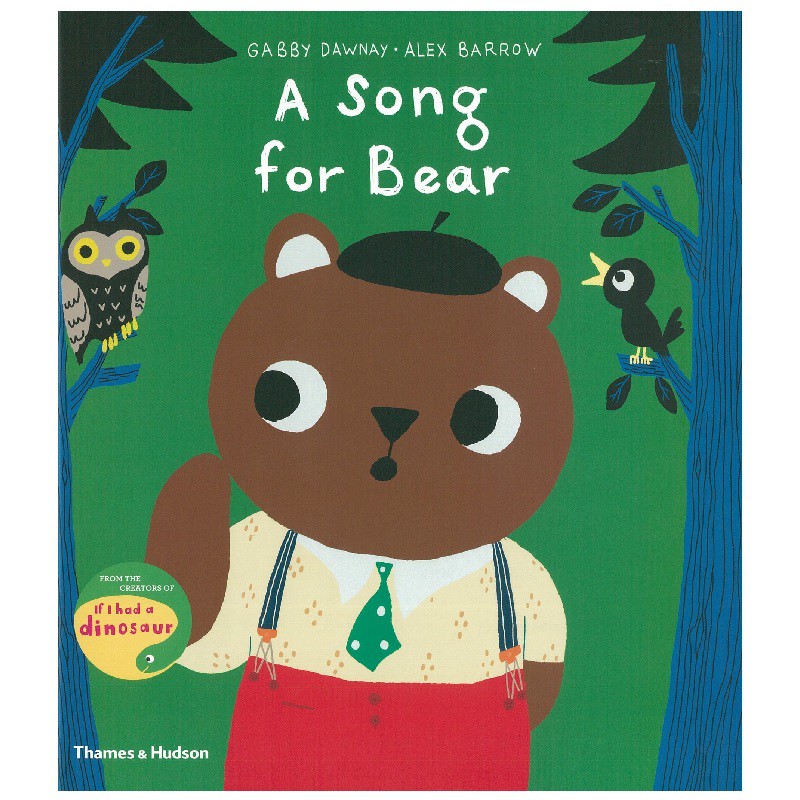 A Song for Bear  英文繪本繪本迷真愛收藏推薦Gabby Dawnay 繪者Alex Barrow 樂讀會
