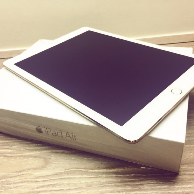 Apple iPad Air2 金色 Wifi 16G 女用機